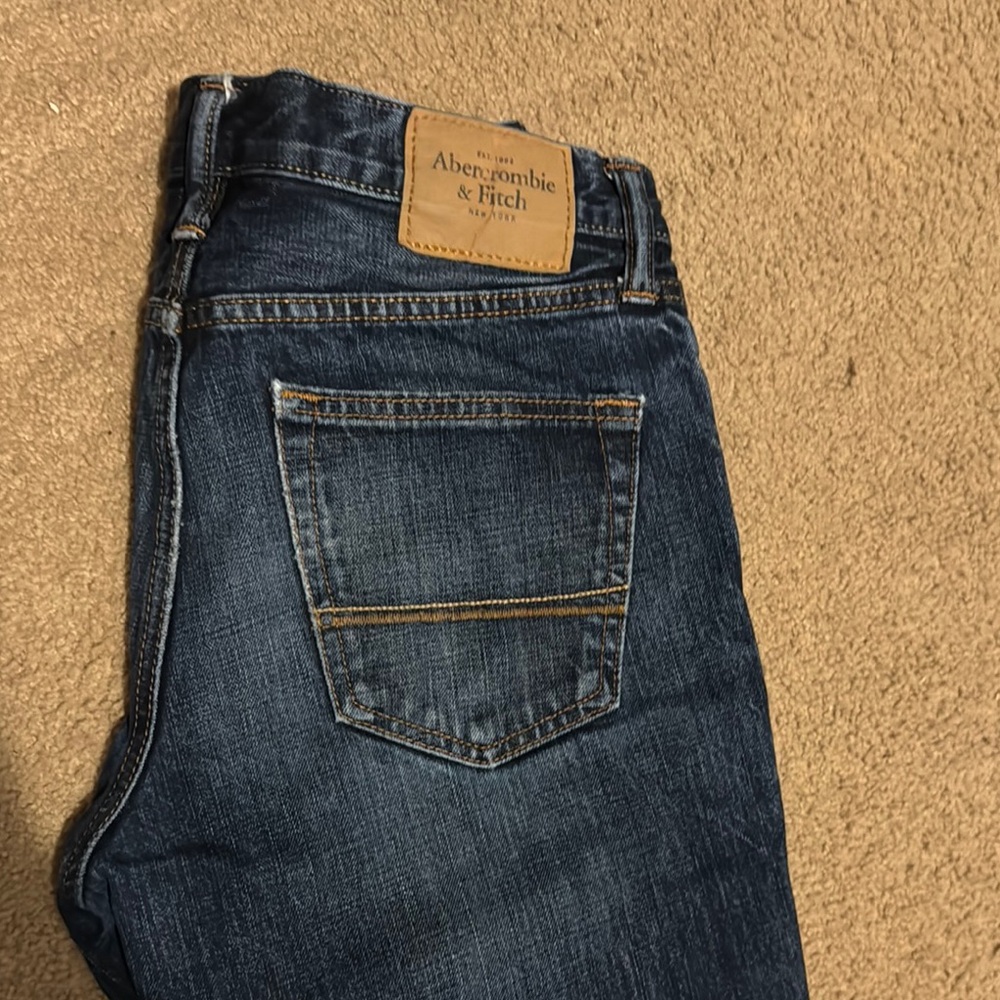Abercrombie & Fitch Men's Blue Jeans
